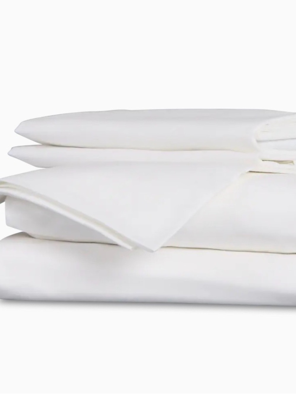 Rest & Renew Cotton Sateen Full Sheet Set – White